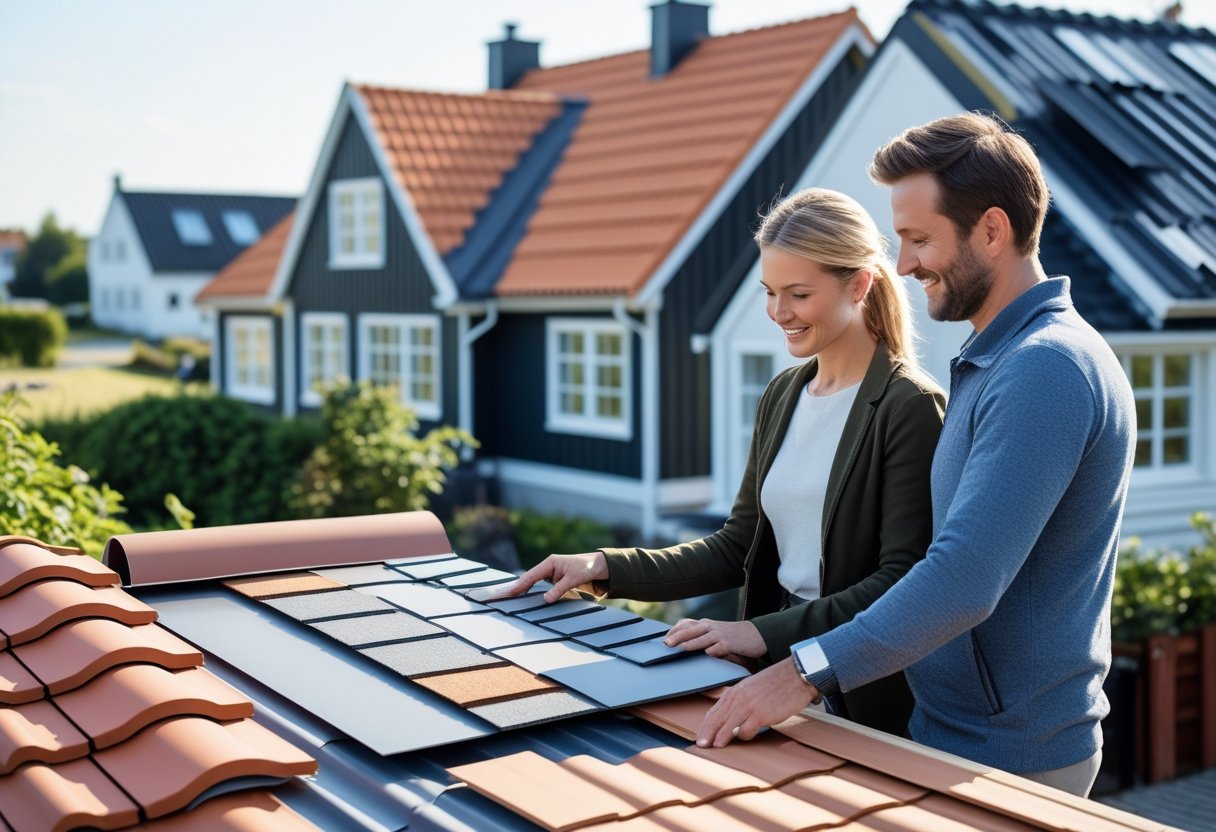 Saadan vaelger du de bedste materialer til dit tag i Ebeltoft